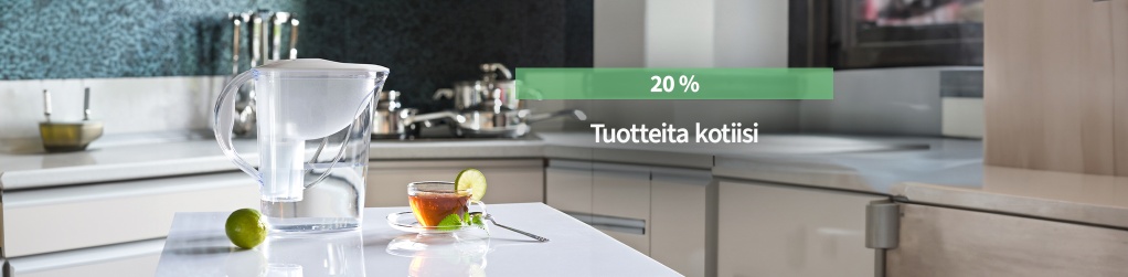 Valikoidut tuotteet kotiisi 20 %